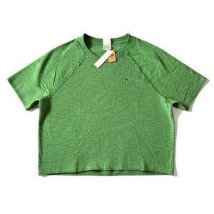 Victoria’s Secret PINK Green Raglan Tee XS – New With Tags